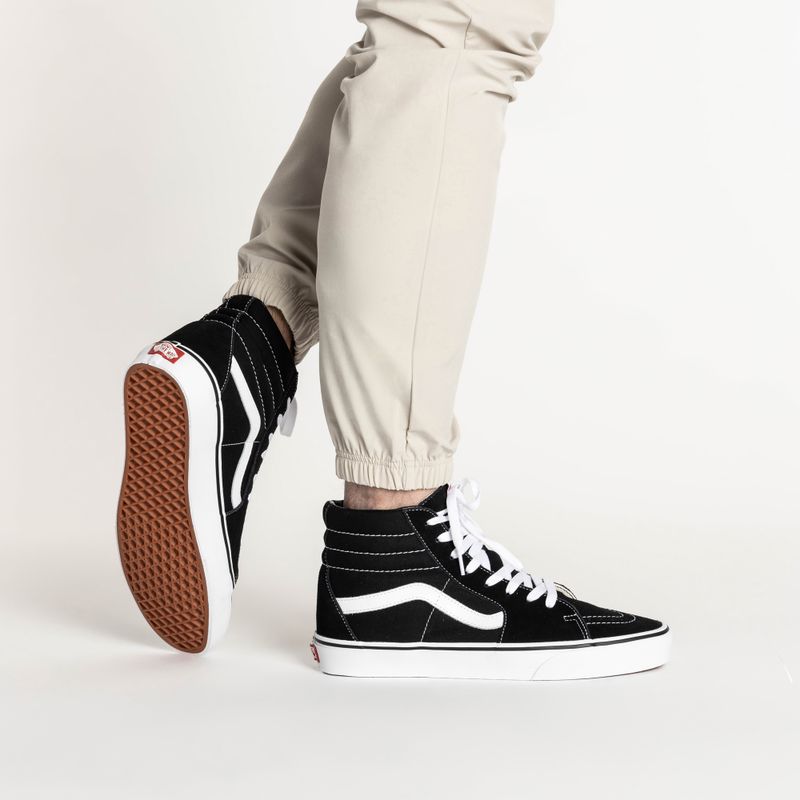 Cipő Vans UA SK8-Hi black/black/white 2