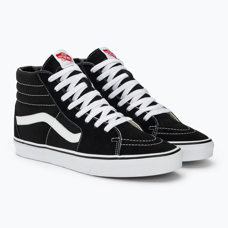 Cipő Vans UA SK8-Hi black/black/white 5