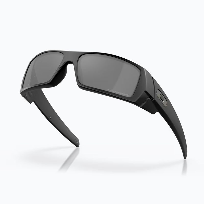 Oakley GasCan matt fekete/fekete irídium polarizált napszemüveg 4