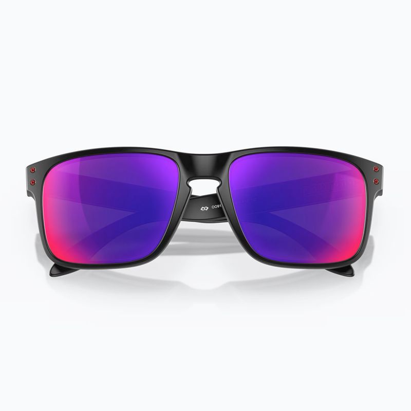 Oakley Holbrook matt fekete/pozitív piros irídium napszemüveg 5