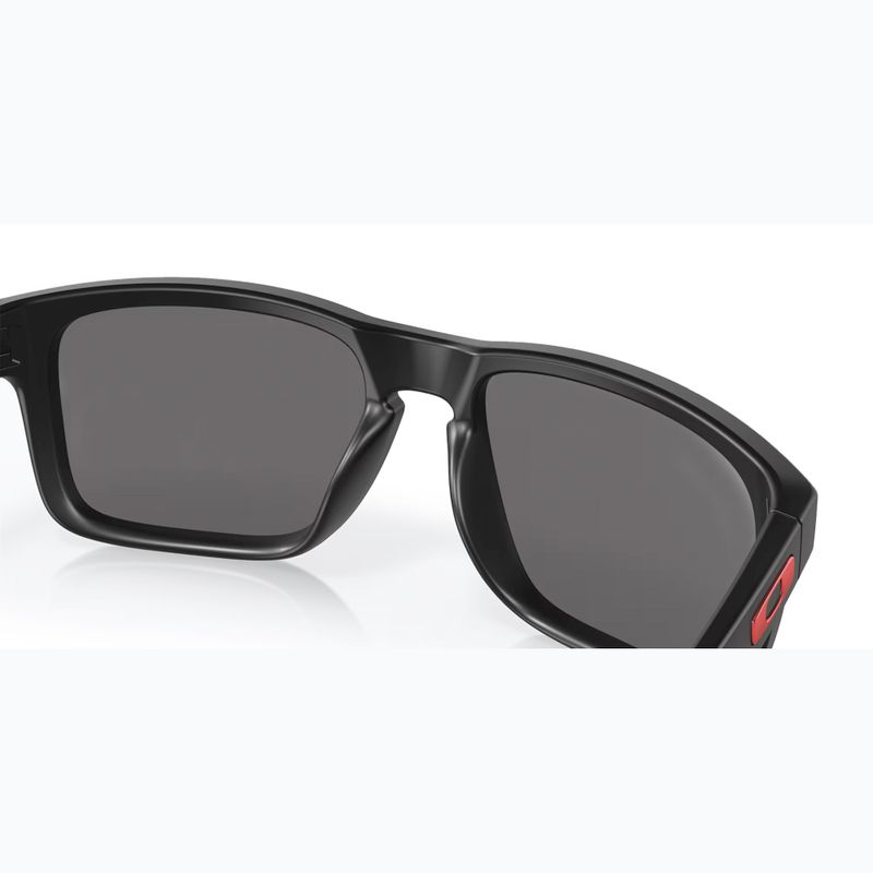 Oakley Holbrook matt fekete/pozitív piros irídium napszemüveg 7