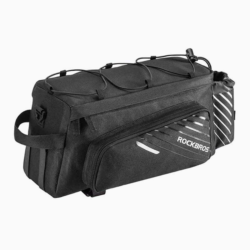 Kerékpáros táska csomagtartóra Rockbros A9-BK 12 l black