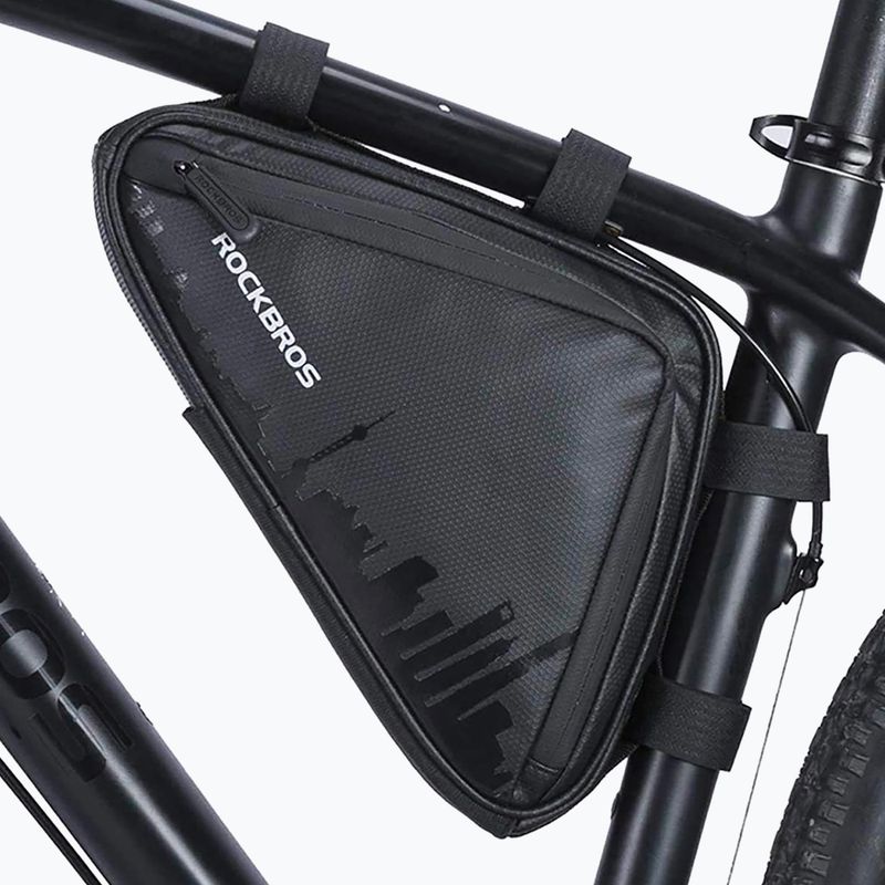 Kerékpáros táska vázra Rockbros B39-2 1,5 l black