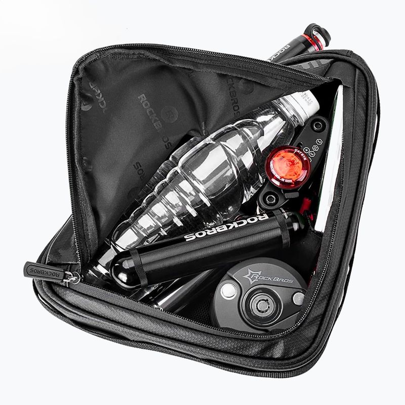 Kerékpáros táska vázra Rockbros B39-2 1,5 l black 2