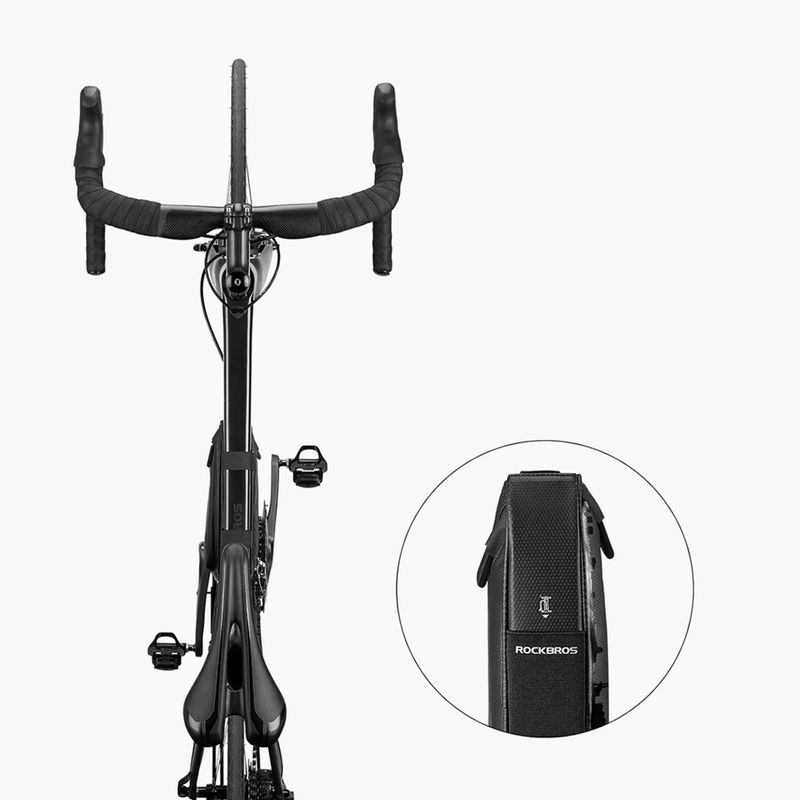 Kerékpáros táska vázra Rockbros B39-2 1,5 l black 9