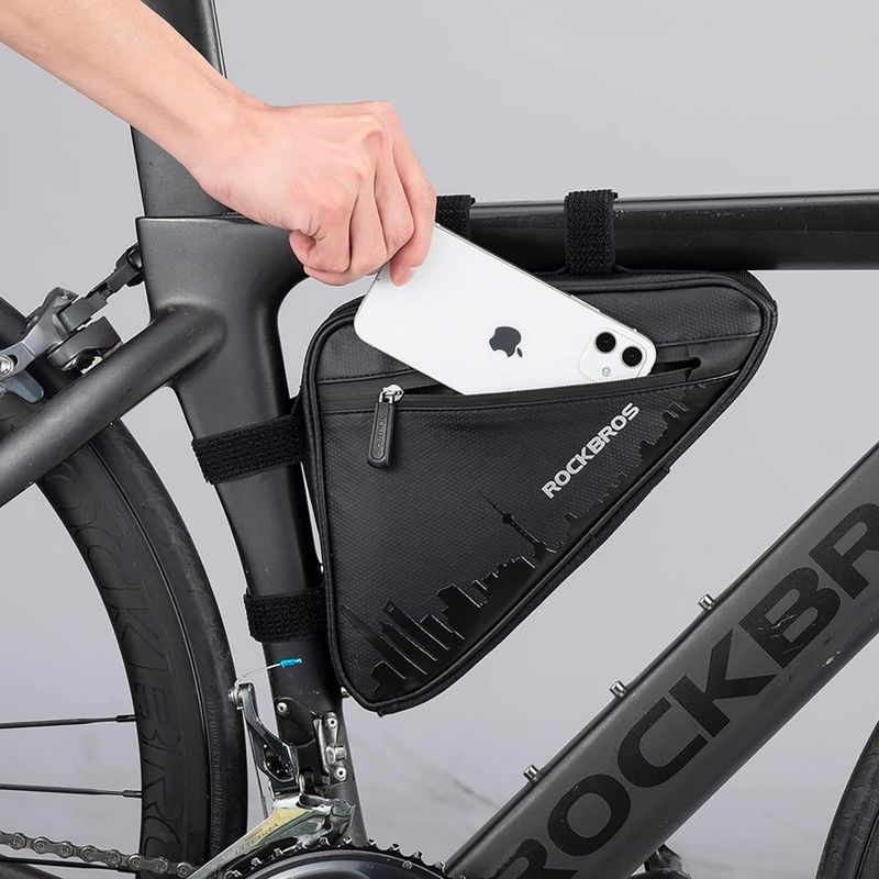 Kerékpáros táska vázra Rockbros B39-2 1,5 l black 3