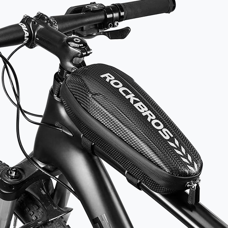 Rockbros B60 1.1 literes kerékpár váz táska fekete