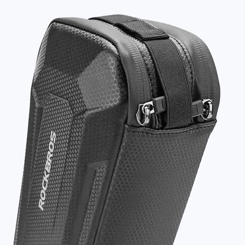 Kerékpáros táska vázra Rockbros B67 2,5 l black 3