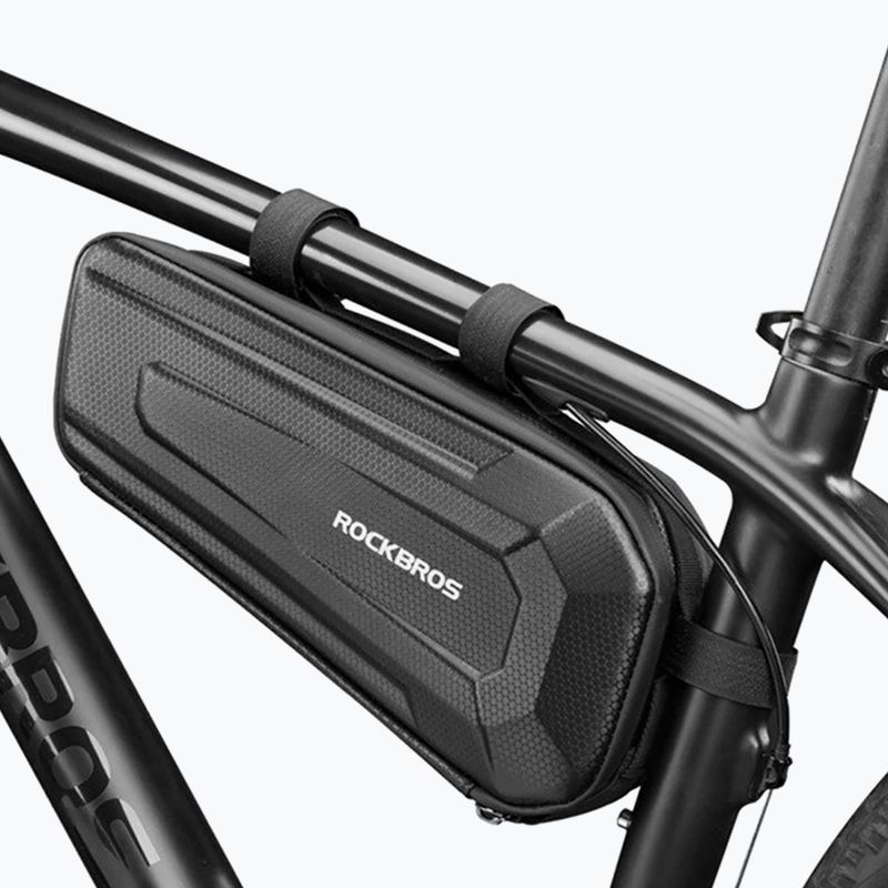 Kerékpáros táska vázra Rockbros B66 1,5 l black 3