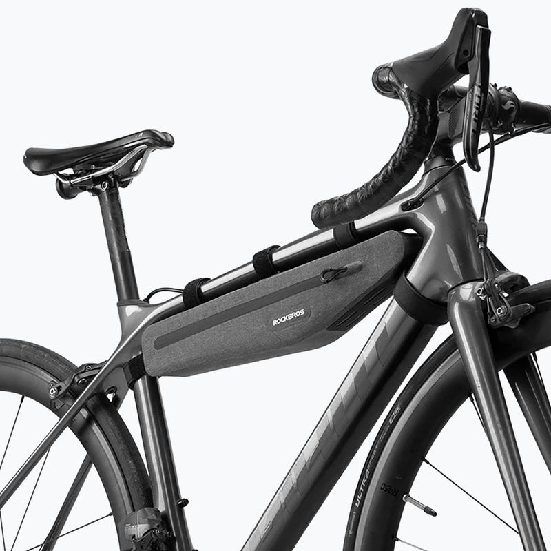 Kerékpáros táska vázra Rockbros AS-052 1,5 l grey 2