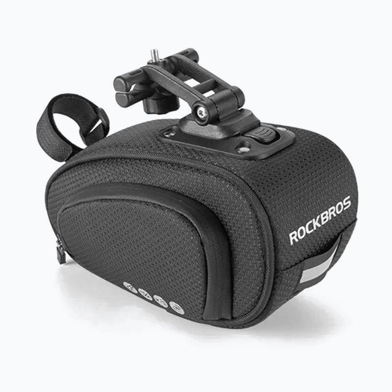 Rockbros C40 1.2 l kerékpáros táska a nyereg alatt Rockbros C40 1.2 l fekete