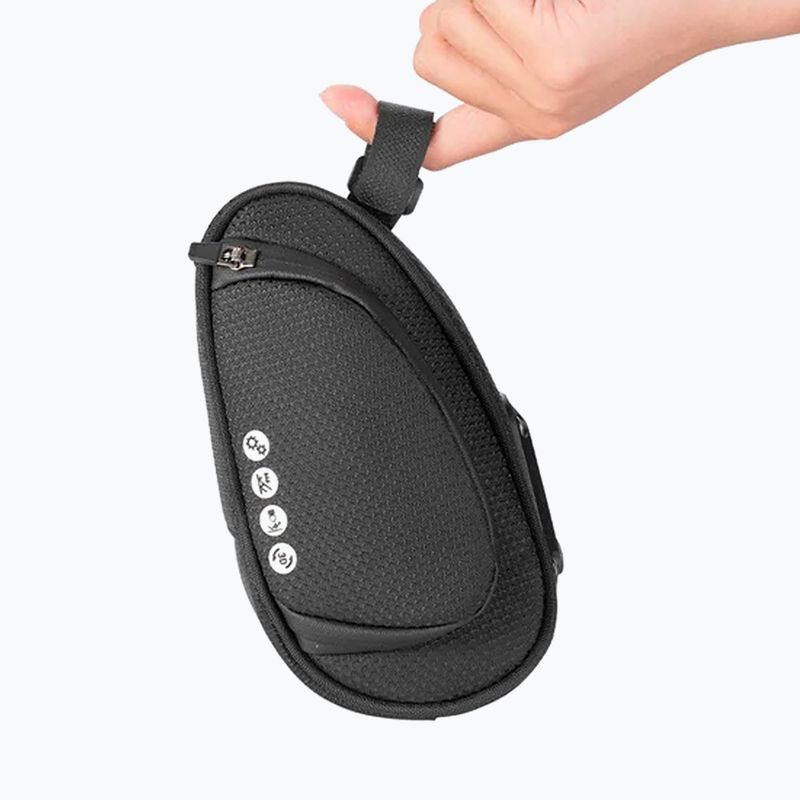 Rockbros C40 1.2 l kerékpáros táska a nyereg alatt Rockbros C40 1.2 l fekete 5