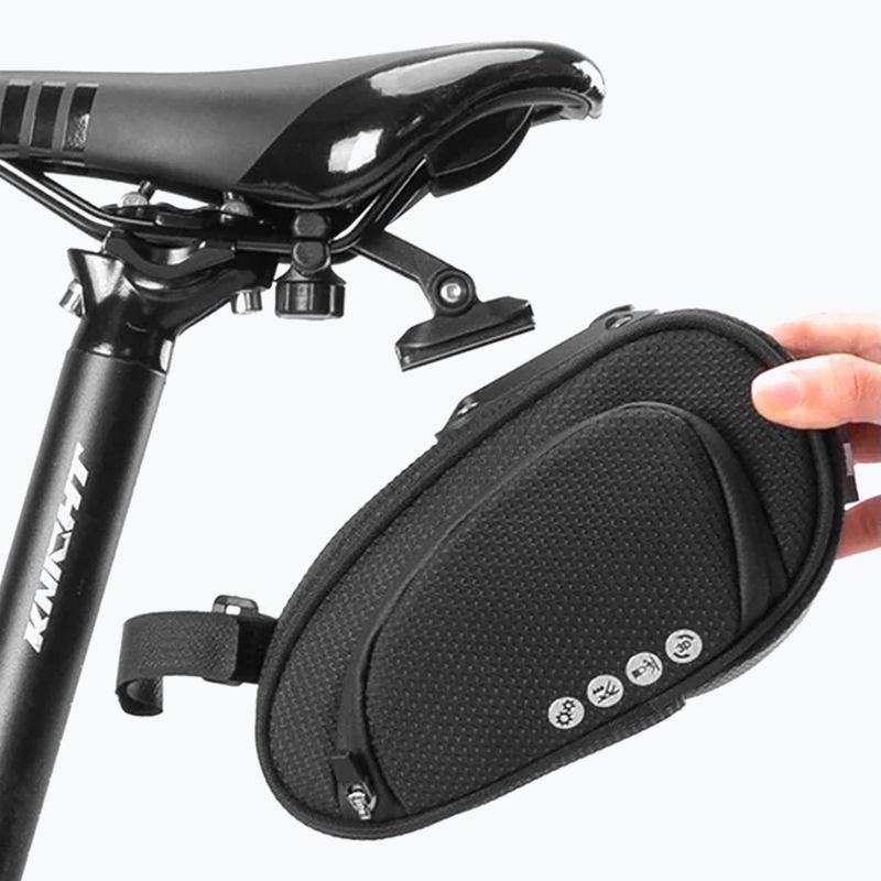 Rockbros C40 1.2 l kerékpáros táska a nyereg alatt Rockbros C40 1.2 l fekete 7