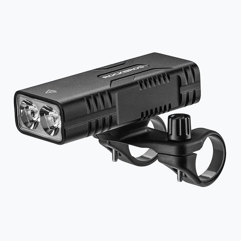 Rockbros elülső kerékpár lámpa powerbank funkcióval 24310002 850 lm fekete
