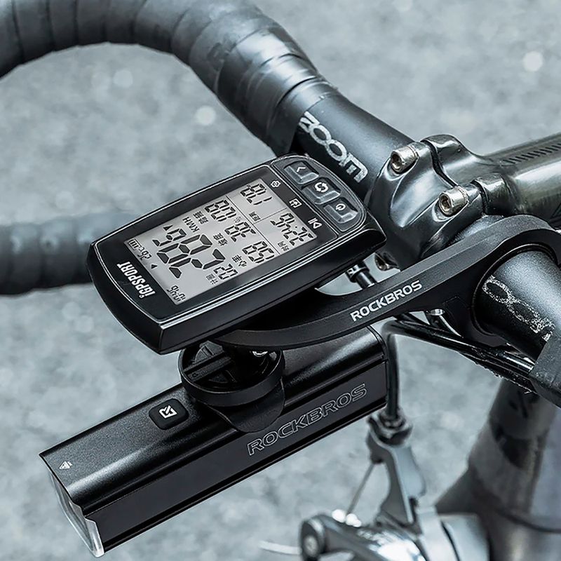 Rockbros számlálótartó 29210012 Garmin, IGPSPORT, Cycplus, Magene fekete színű 8