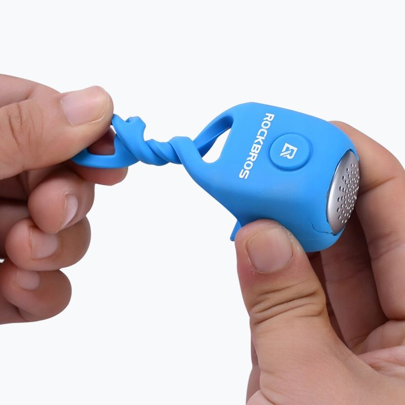 Rockbros kerékpáros csengő CB1709 kék 3