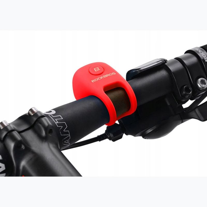 Rockbros kerékpáros csengő CB1709 piros 4