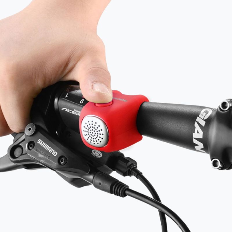 Rockbros kerékpáros csengő CB1709 piros 5