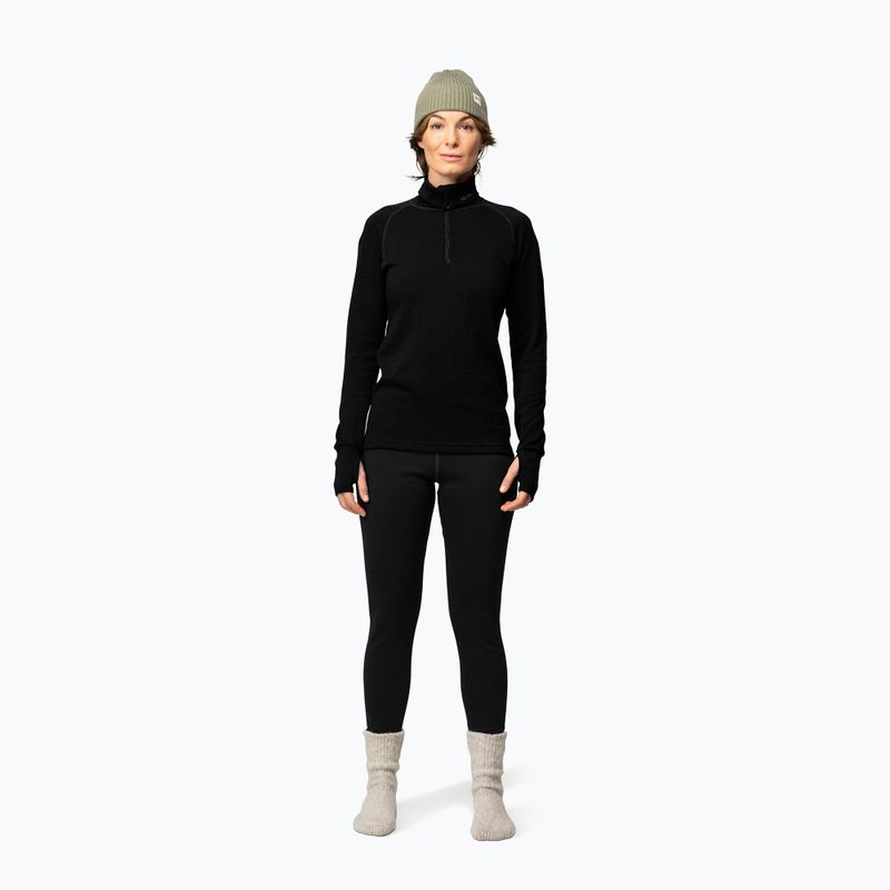 Női Termoaktiv pulóver Devold Expedition Merino 235 Zip Neck black 2