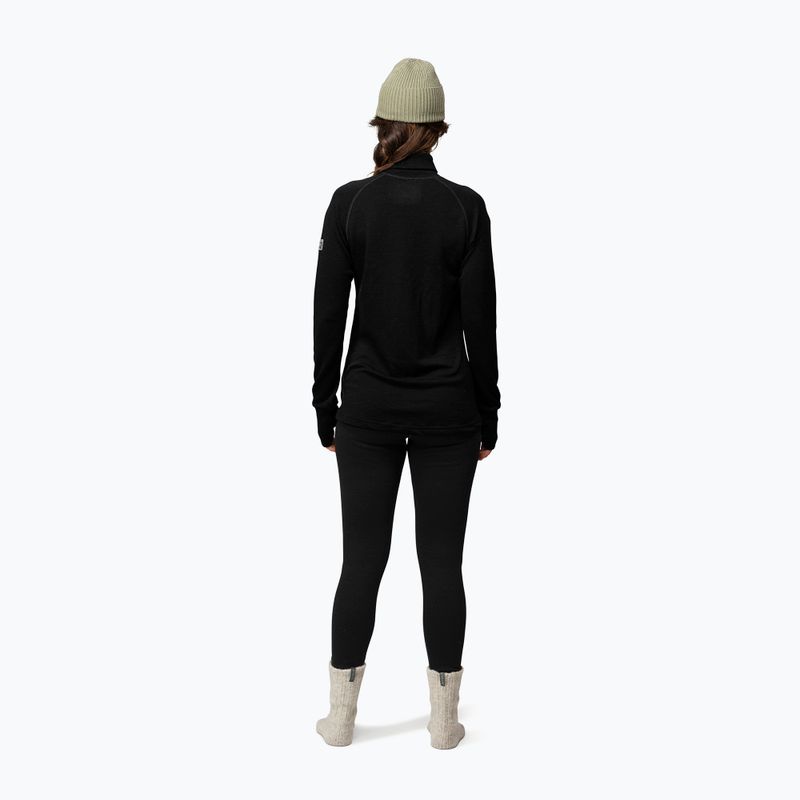 Női Termoaktiv pulóver Devold Expedition Merino 235 Zip Neck black 3
