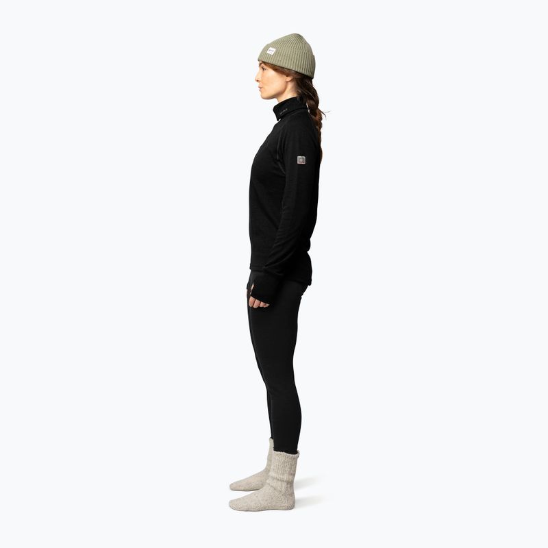Női Termoaktiv pulóver Devold Expedition Merino 235 Zip Neck black 4