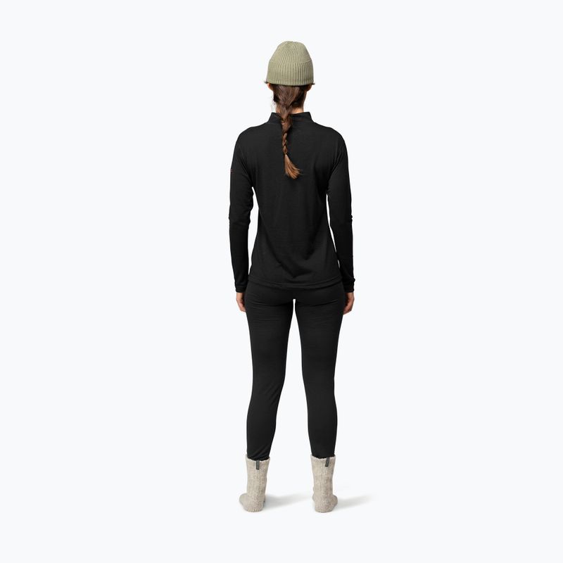 Női Termoaktiv pulóver Devold Breeze Merino 150 Zip Neck black 3