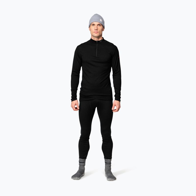 Férfi Termoaktiv pulóver Devold Breeze Merino 150 Zip Neck black 2