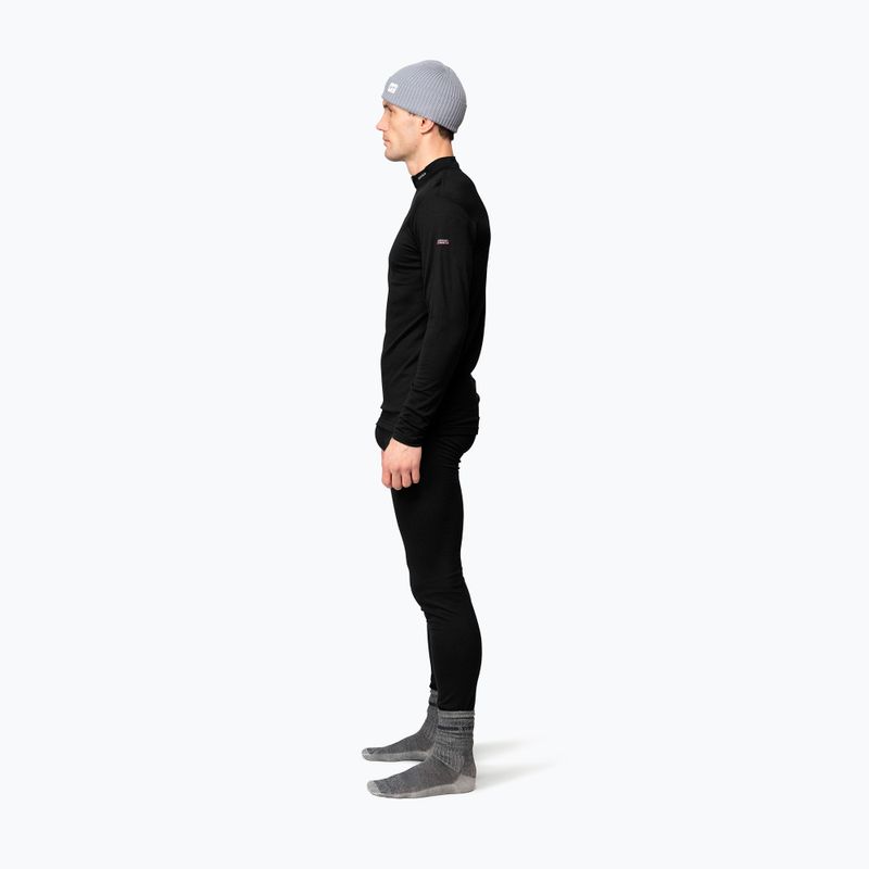 Férfi Termoaktiv pulóver Devold Breeze Merino 150 Zip Neck black 4