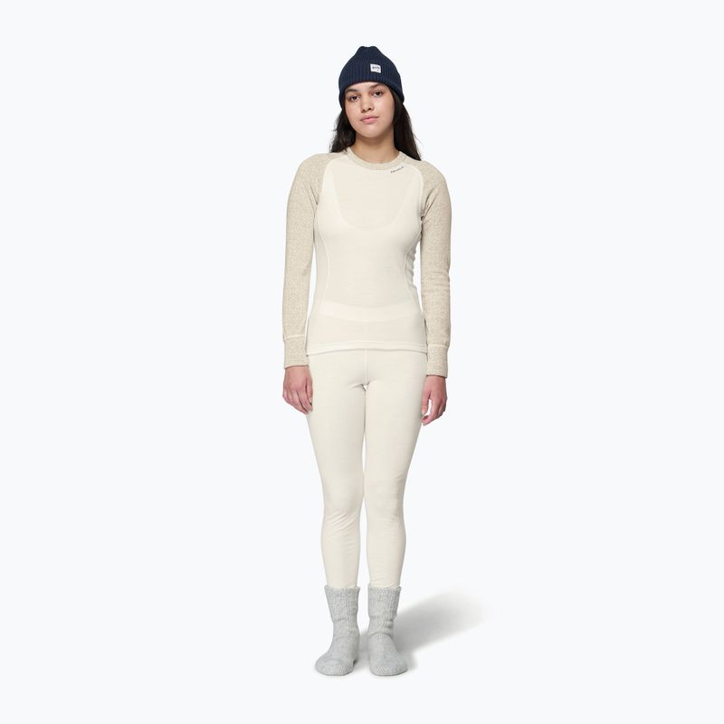 Női Termoaktiv pulóver Devold Duo Active Merino 205 raw white 2