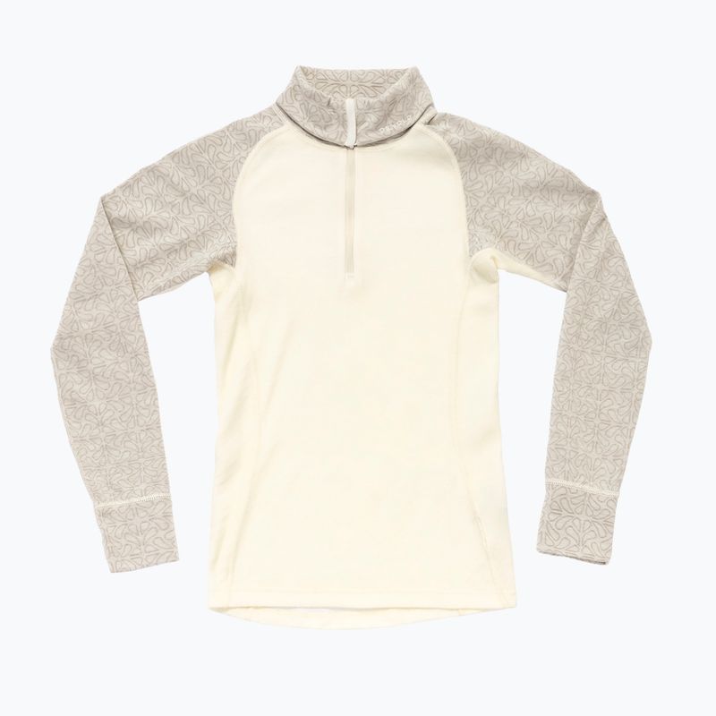 Női Termoaktiv pulóver Devold Duo Active Merino 205 Zip Neck raw white 5