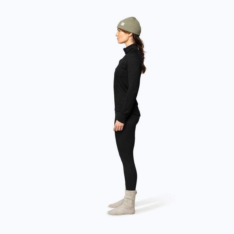 Női Termoaktiv pulóver Devold Duo Active Merino 205 Zip Neck black 4