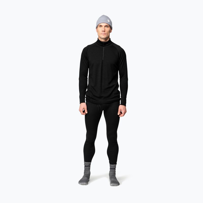 Férfi Termoaktiv pulóver Devold Duo Active Merino 205 Zip Neck black 2
