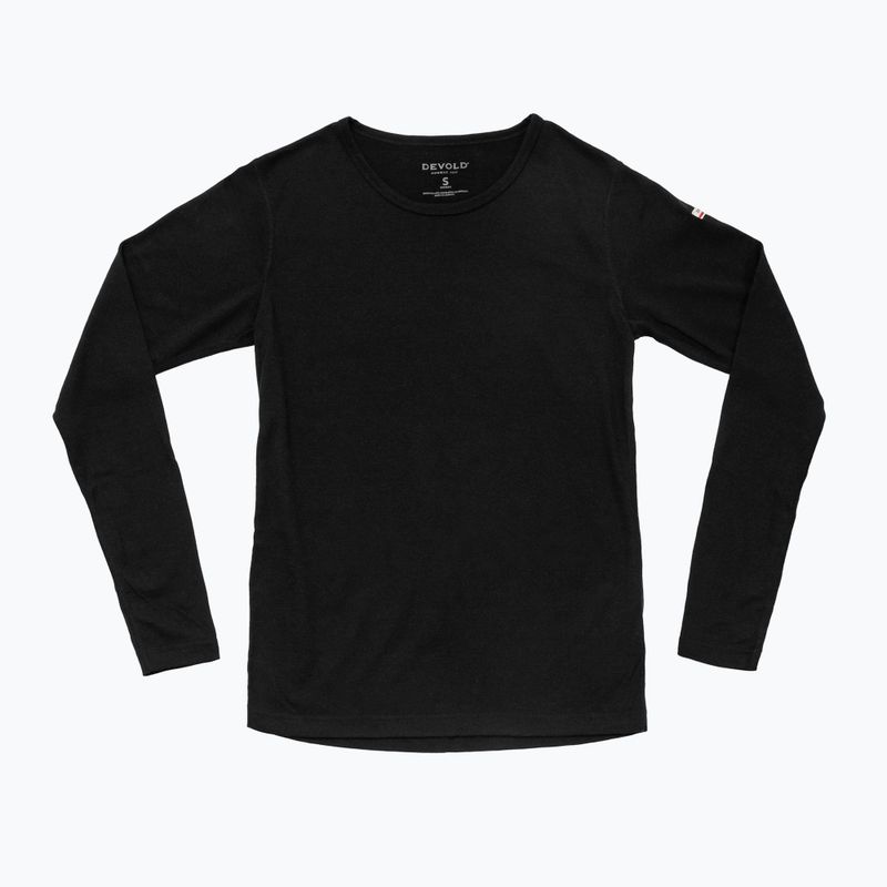 Női Termoaktiv pulóver Devold Breeze Plus Merino 200 black 5