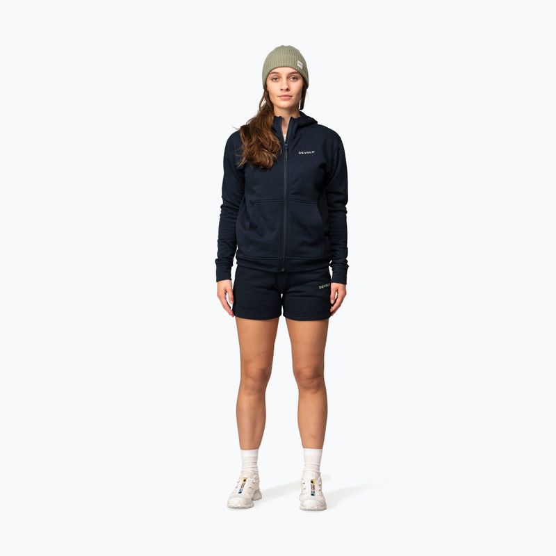 Női pulóver Devold Everyday Zip Hoodie ink 2