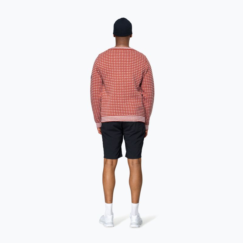 Pulóver Devold Islender Refined marsala/offwhite 6