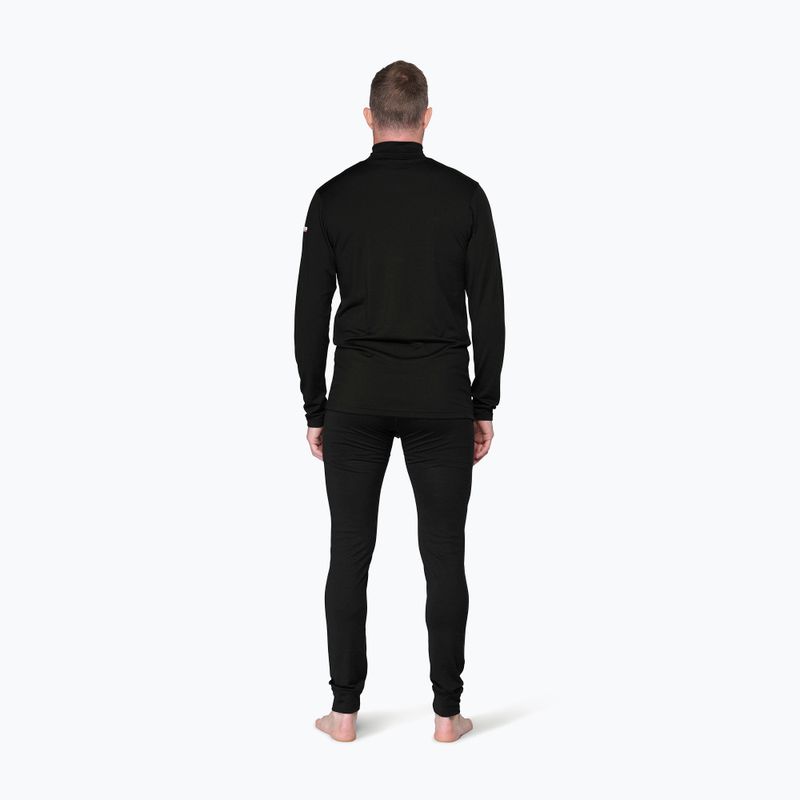 Férfi Termoaktiv pulóver Devold Breeze Plus Merino 200 Zip Neck black 3