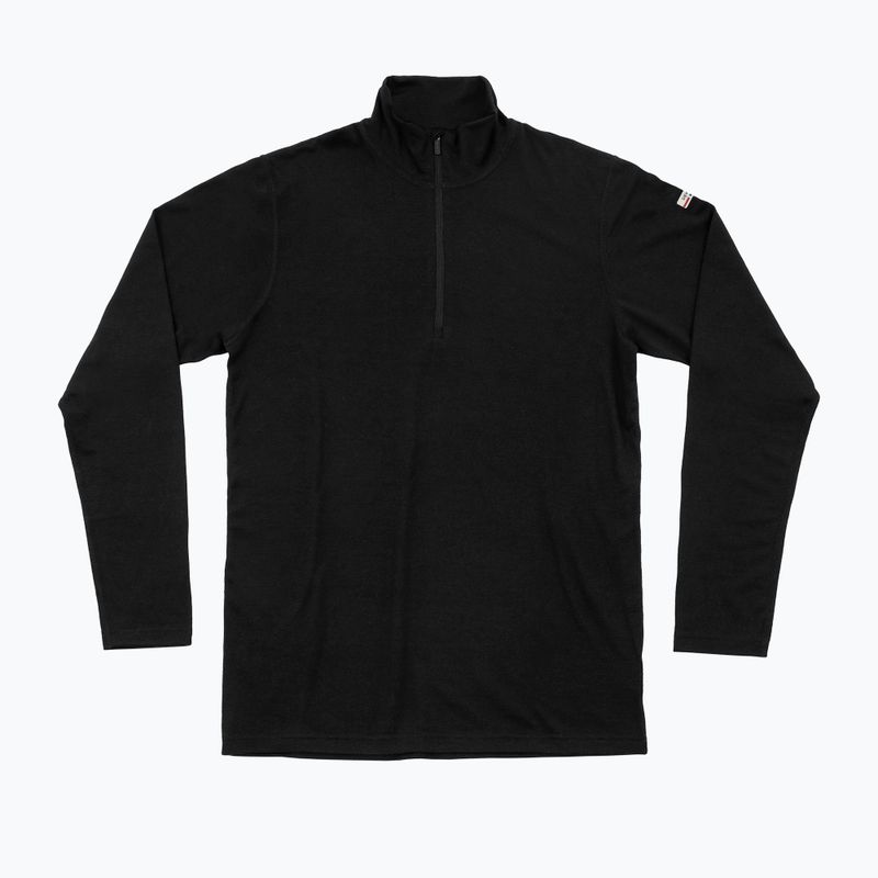 Férfi Termoaktiv pulóver Devold Breeze Plus Merino 200 Zip Neck black 5
