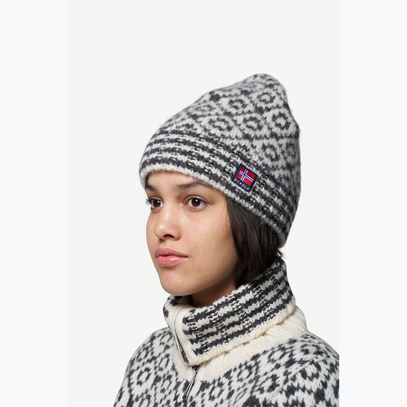 Téli sapka Devold Svalbard Wool offwhite/anthracite 2