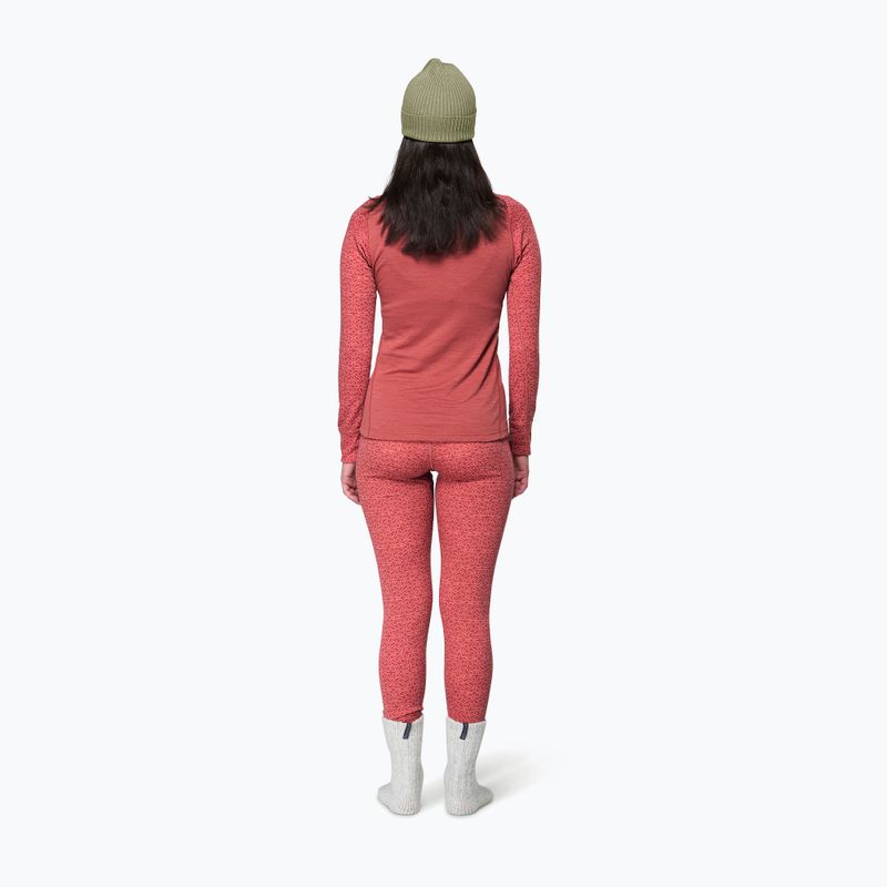 Női Termoaktiv pulóver Devold Duo Active Merino 205 marsala 3