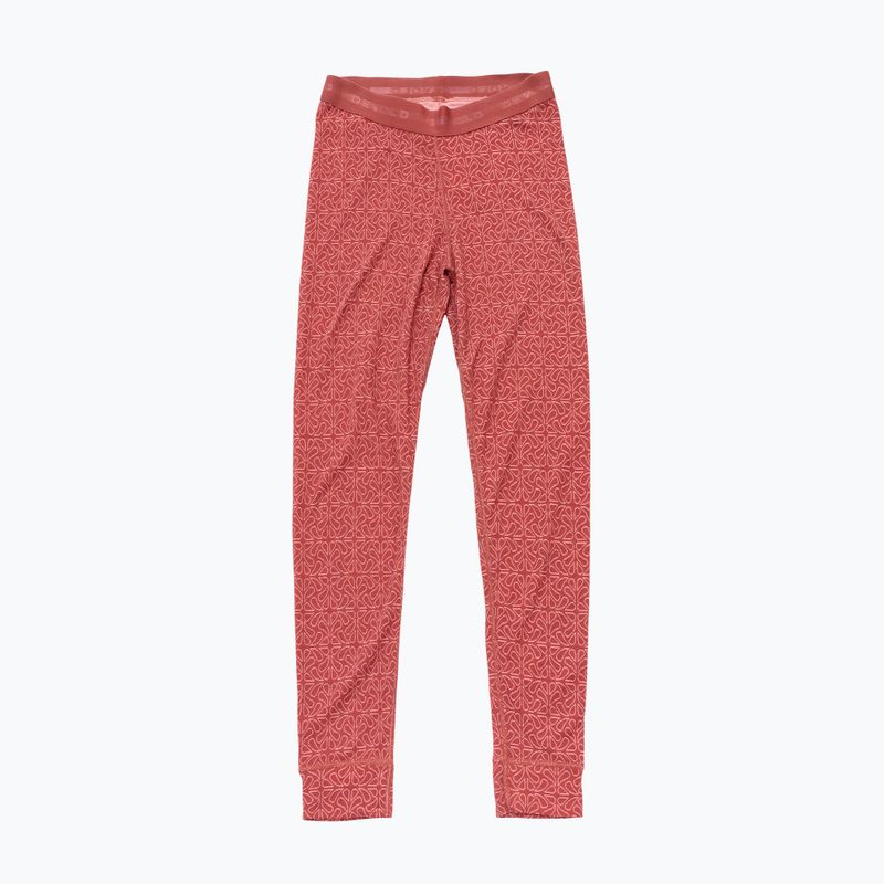 Női thermoaktív nadrág Devold Duo Active Merino 205 Longs marsala 4