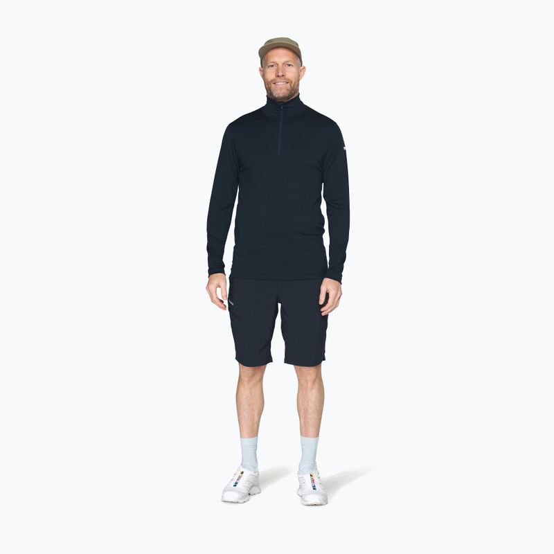Férfi Termoaktiv pulóver Devold Breeze Plus Merino 200 Zip Neck ink 2