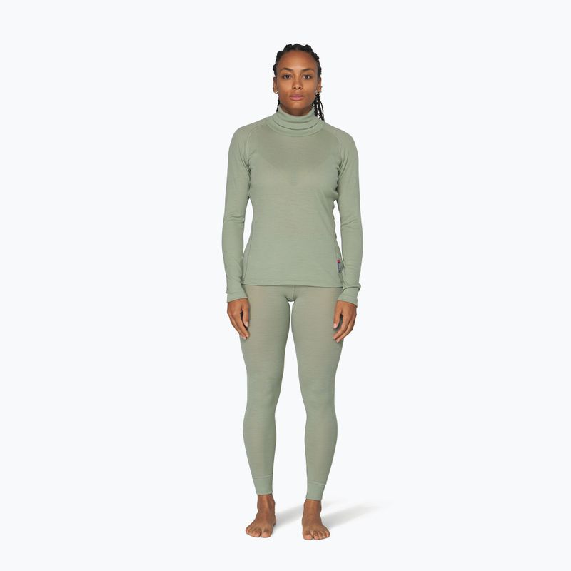 Női Termoaktiv pulóver Devold Adventure Merino 190 High Neck fog 2