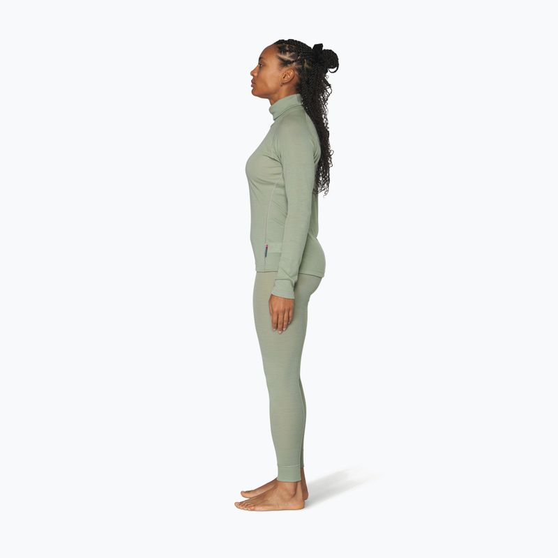 Női Termoaktiv pulóver Devold Adventure Merino 190 High Neck fog 4