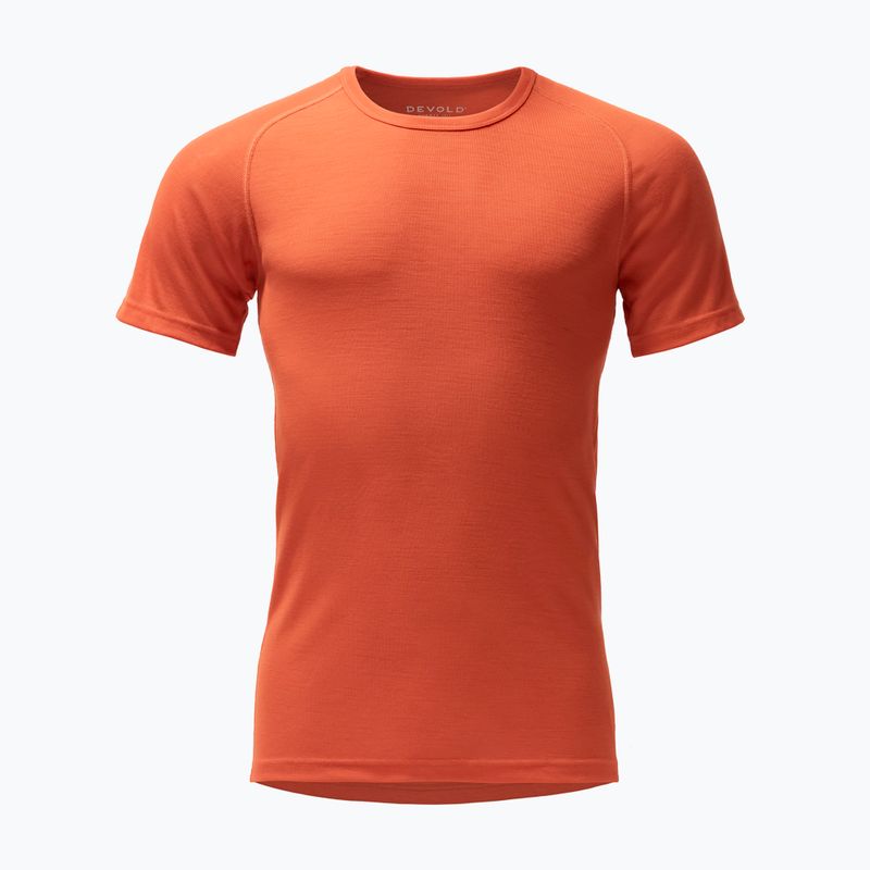 Férfi termoaktív póló Devold Adventure Merino 190 Tee Brick 5