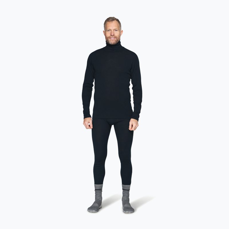 Férfi Termoaktiv pulóver Devold Adventure Merino 190 High Neck ink 2