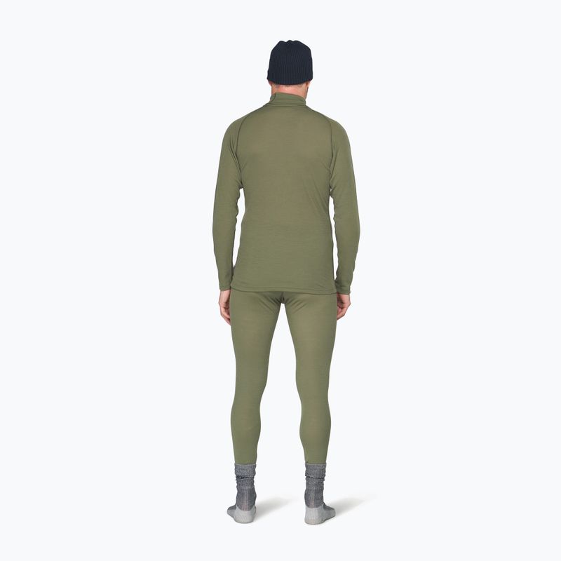 Férfi Termoaktiv pulóver Devold Adventure Merino 190 High Neck lichen 3