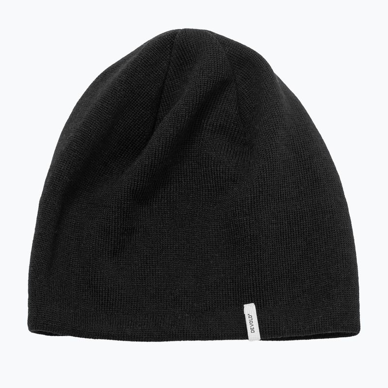 Devold Everyday Wool fekete téli sapka