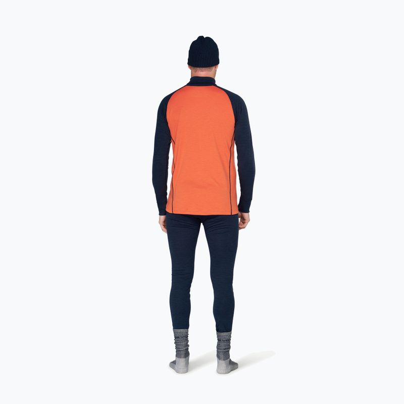 Férfi Termoaktiv pulóver Devold Duo Active Merino 205 Zip Neck brick 3