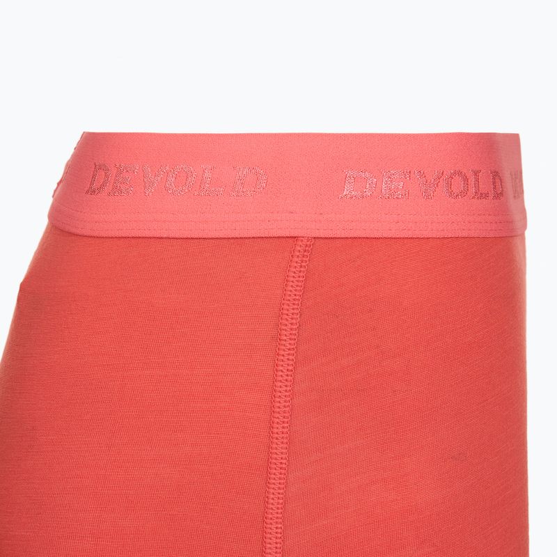 Női termoaktív boxer nadrág Devold Breeze Merino 150 Hipser 2 pack black/coral 5
