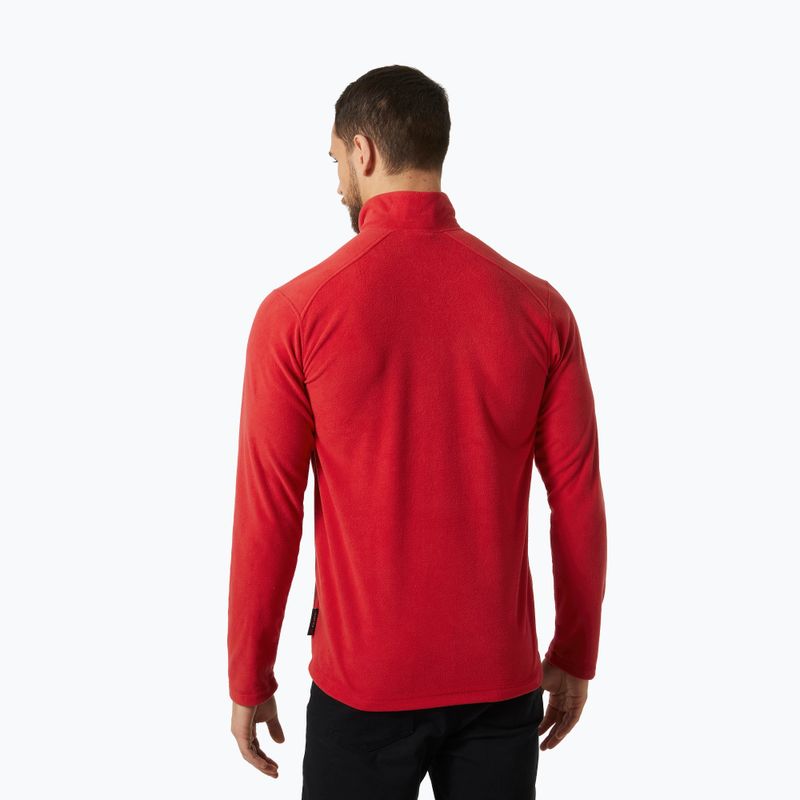 Helly Hansen férfi Daybreaker 1/2 Zip 162 fleece pulóver piros 50844 2